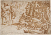 A+ 048
          <br/>
          Aanbieding van kransen aan Venus en Amor
          <br/>
          <em>Giulio Romano (1499-1546)</em>